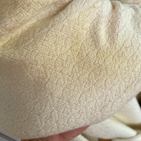 Fancy wool cream coat - Small - Picture 4 of 5